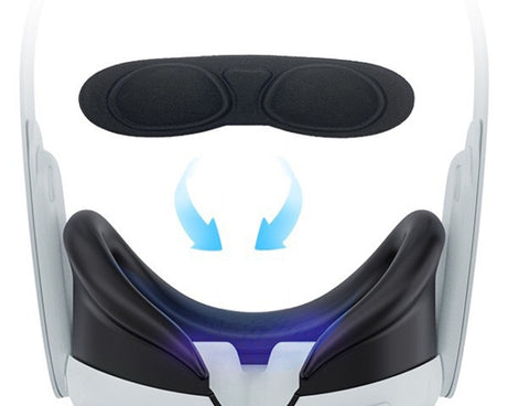 For Meta Quest 3 PC Protective Shell, 7 In 1 (Glitter Transparent), 7 In 1 (Glitter Transparent Blue), 7 In 1 (Glitter Transparent Red), Single Shell (Glitter Transparent), Single Shell (Glitter Transparent Blue), Single Shell (Glitter Transparent Red)