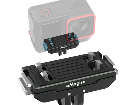 For Insta360 Ace / Ace Pro / X5 aMagisn Metal Magnetic Quick Release Sports Camera Accessories