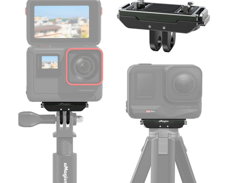 For Insta360 Ace / Ace Pro / X5 aMagisn Metal Magnetic Quick Release Sports Camera Accessories