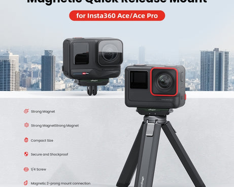 For Insta360 Ace / Ace Pro / X5 aMagisn Metal Magnetic Quick Release Sports Camera Accessories