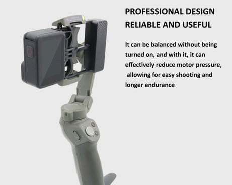 Universal Phone Gimbal to Sports Camera Adapter For DJI OSMO 6 / 5 / 4 / 3 to Gopro DJI Action 4