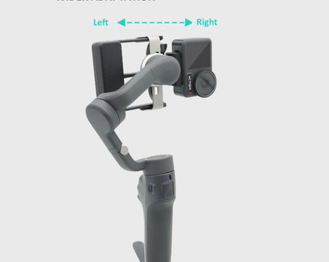 Universal Phone Gimbal to Sports Camera Adapter For DJI OSMO 6 / 5 / 4 / 3 to Gopro DJI Action 4