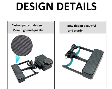 Universal Phone Gimbal to Sports Camera Adapter For DJI OSMO 6 / 5 / 4 / 3 to Gopro DJI Action 4