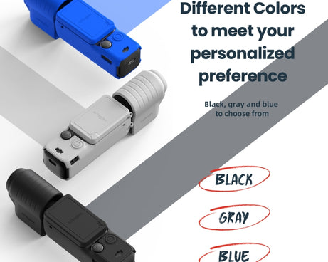 For DJI Osmo Pocket 3 AMagisn Silicone Protection Case Movement Camera Accessories