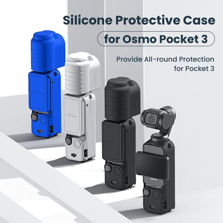 For DJI Osmo Pocket 3 AMagisn Silicone Protection Case Movement Camera Accessories