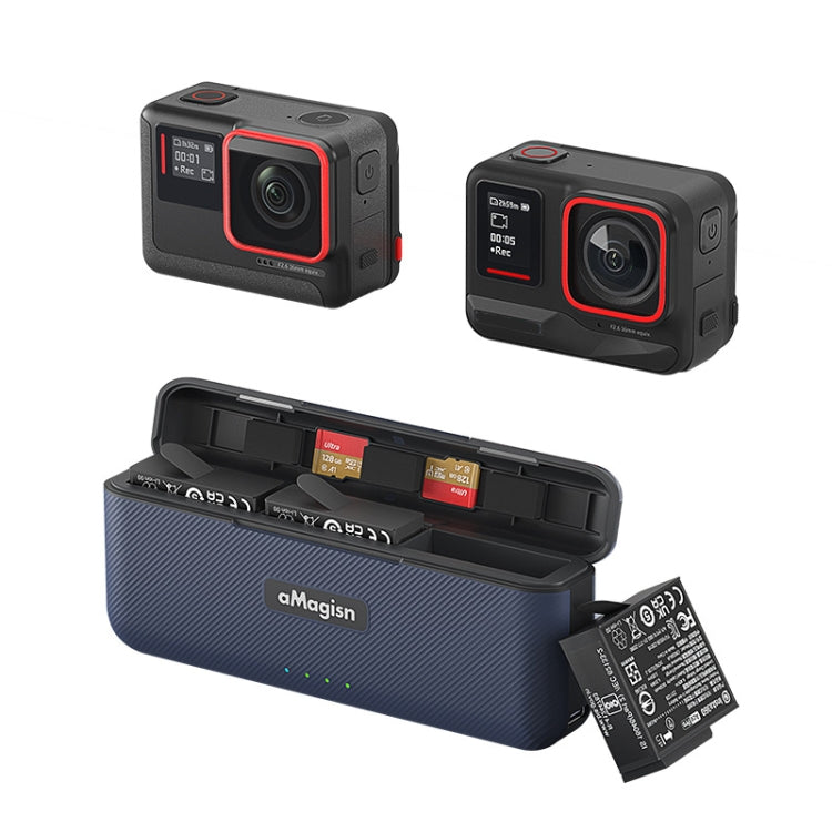 For Insta360 Ace / Ace Pro aMagisn Fast Charging Case Camera Charger Accessories, For Insta360 Ace / Ace Pro