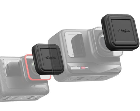 aMagisn Silicone Lens Cap Protective Cover Sports Camera Accessories