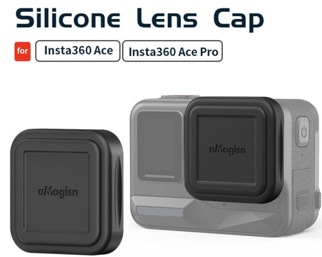 aMagisn Silicone Lens Cap Protective Cover Sports Camera Accessories