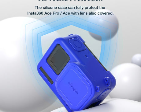 aMagisn Silicone Lens Cap Protective Cover Sports Camera Accessories