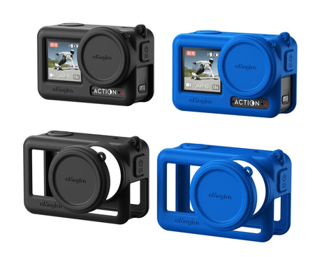 For DJI Osmo Action 4 / 3 aMagisn Silicone Protection Case Camera Protection Accessories