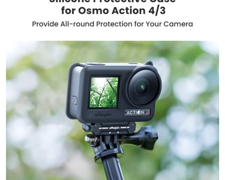 For DJI Osmo Action 4 / 3 aMagisn Silicone Protection Case Camera Protection Accessories