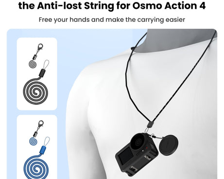 For DJI Osmo Action 4 / 3 aMagisn Silicone Protection Case Camera Protection Accessories