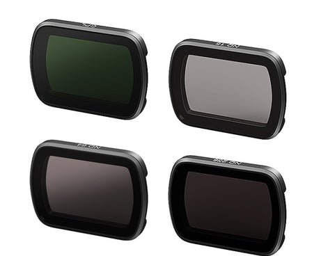For DJI Osmo Pocket 3 aMagisn HD Double Sided Coated Filters Sports Camera Protective Goggles, CPL, ND16+ND64+ND256 + CPL, ND16+ND64+ND256+ND1000