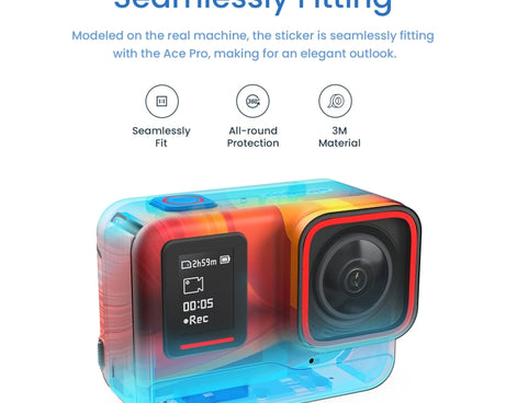 For Insta360 Ace Pro aMagisn Body Sticker Sports Camera Accessories