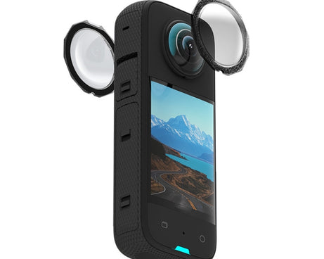 For Insta360 X3 aMagisn 2 In 1 Paste Lens Guard Mobility Camera Accessories