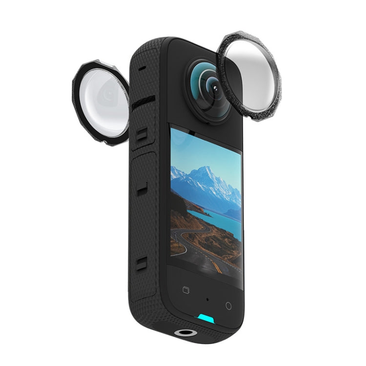 For Insta360 X3 aMagisn 2 In 1 Paste Lens Guard Mobility Camera Accessories