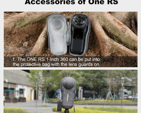 For Insta360 ONE RS 1-inch 360 aMagisn Panoramic Body Bag Sports Camera Accessories, For Insta360 ONE RS 1-inch 360