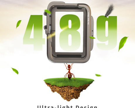 For GoPro HERO11 Black /10 Black /9 Black aMagisn Ultra-Light Metal Rabbit Cage Protection Border