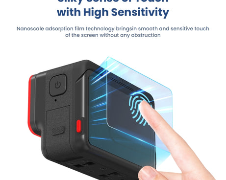 For Insta360 ACE aMagisn Tempered Film Protective Stickers Sports Camera Accessories, 3 In 1, 6 In 1