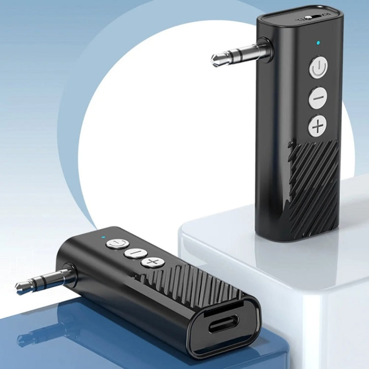 Bluetooth 5.3 Car TF Playback AUX Receiver Transmitter, D28