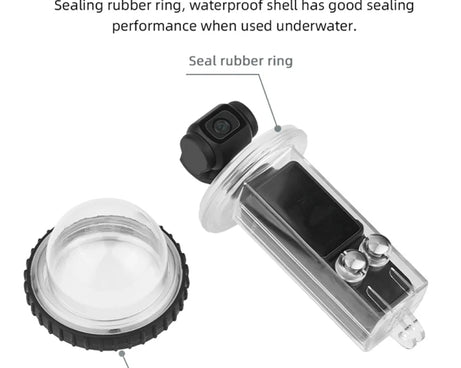 For DJI Osmo Pocket 3 BRDRC 40m Depth Waterproof Case Diving Housing Cover