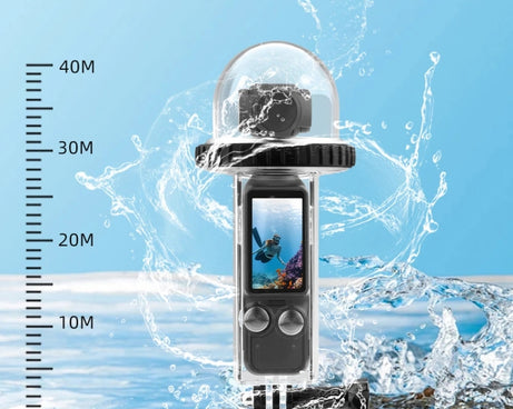 For DJI Osmo Pocket 3 BRDRC 40m Depth Waterproof Case Diving Housing Cover