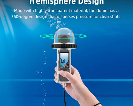 For DJI Osmo Pocket 3 BRDRC 40m Depth Waterproof Case Diving Housing Cover