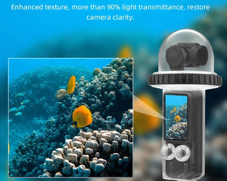 For DJI Osmo Pocket 3 BRDRC 40m Depth Waterproof Case Diving Housing Cover
