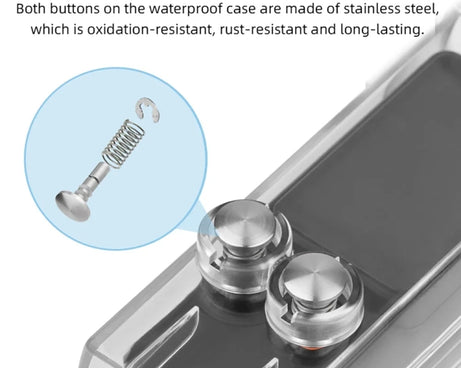 For DJI Osmo Pocket 3 BRDRC 40m Depth Waterproof Case Diving Housing Cover