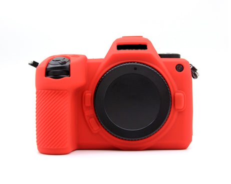 For Nikon Z6III Camera Protective Silicone Case, Black, Red, Yellow, Orange, Coffee, Green, Beige, Deep Blue