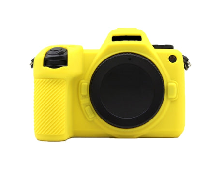 For Nikon Z6III Camera Protective Silicone Case, Black, Red, Yellow, Orange, Coffee, Green, Beige, Deep Blue