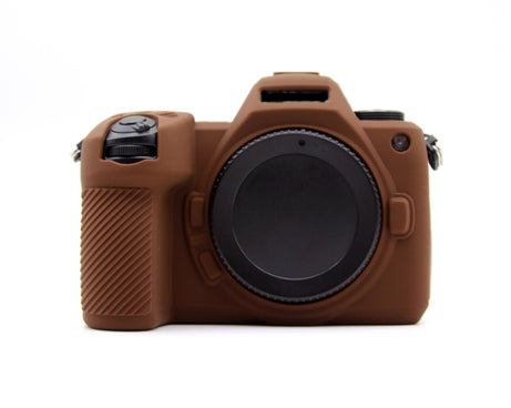 For Nikon Z6III Camera Protective Silicone Case, Black, Red, Yellow, Orange, Coffee, Green, Beige, Deep Blue