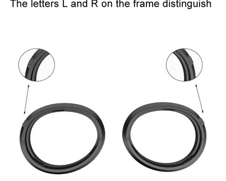For Apple Vision Pro Magnetic Frame VR Glasses Smart Accessories, Single Frame, 1.56 Refractive Index Frame+200 Degree Lens, 1.61 Refractive Index Frame+300 Degree Lens, 1.67 Refractive Index Frame+400 Degree Lens