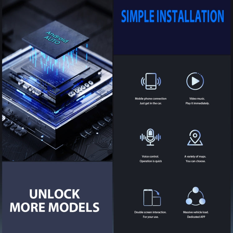 Car Carplay Box Wired to Wireless Bluetooth Adapter, For Android, For IOS, 2 in 1