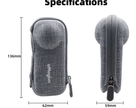 For Insta360 X4 aMagisn Storage Bag  Anti-scratch Carry Case