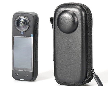 For Insta360 X4 Mini Storage Case PU Bag Sport Camera Protector With Hook