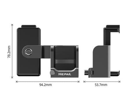 For DJI OSMO Pocket 3 HEPAIL Extended Phone Holder Adapter Protection Bezel