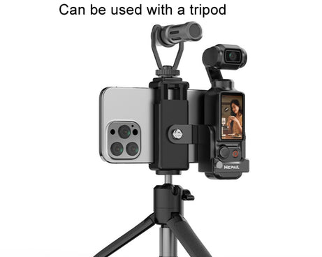 For DJI OSMO Pocket 3 HEPAIL Extended Phone Holder Adapter Protection Bezel