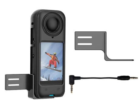 For Insta360 X4  Microphone Extension Adapter Camera Accessories