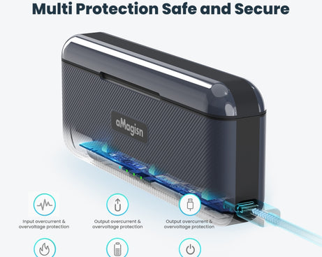 For DJI Action 4 / 3 aMagisn Fast Charge Charging Box Charger Sports Camera Accessories