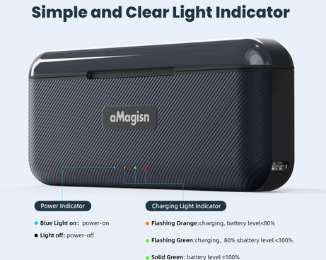 For DJI Action 4 / 3 aMagisn Fast Charge Charging Box Charger Sports Camera Accessories