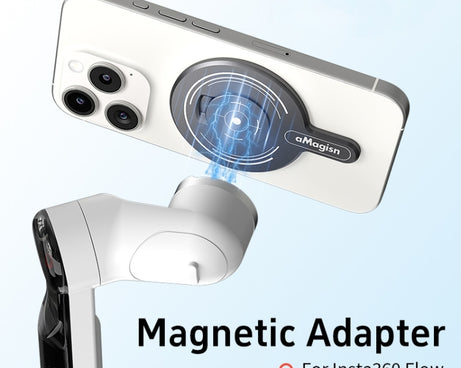 For Insta360 Flow aMagisn Gimbal Magnetic Adapter MagSafe Sports Camera Accessories