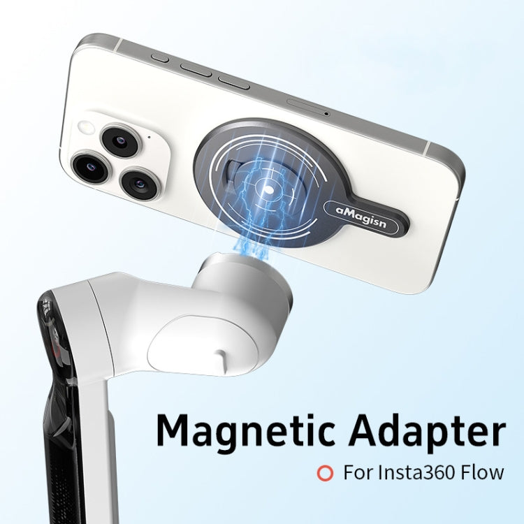 For Insta360 Flow aMagisn Gimbal Magnetic Adapter MagSafe Sports Camera Accessories