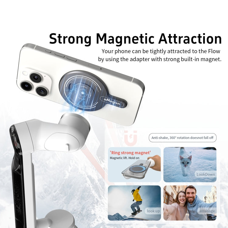For Insta360 Flow aMagisn Gimbal Magnetic Adapter MagSafe Sports Camera Accessories