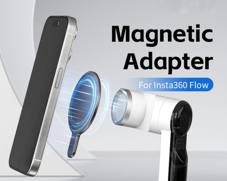 For Insta360 Flow aMagisn Gimbal Magnetic Adapter MagSafe Sports Camera Accessories