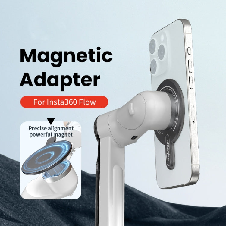 For Insta360 Flow aMagisn Gimbal Magnetic Adapter MagSafe Sports Camera Accessories