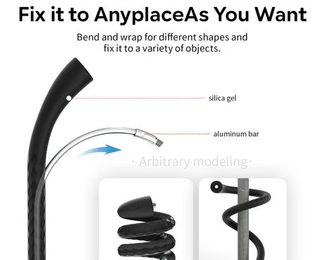 aMagisn AM10 Flexible Stand Octopus Sports Camera Cycling Vlog Accessories