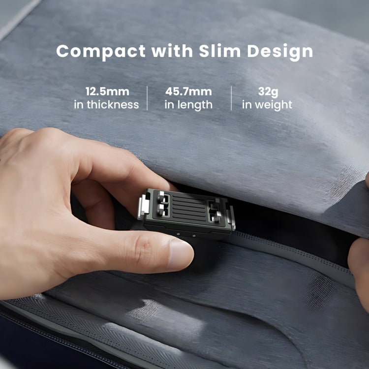 AMagisn Metal Magnetic Quick Release + Top Cover, For Insta360 Ace / Ace Pro / X5 / X3 / X2 / GoPro HERO12 Black, Metal+Top Cover