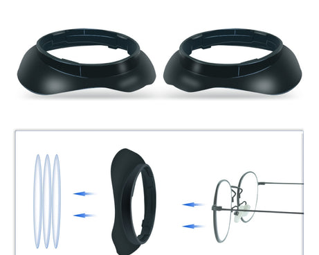 For Meta Quest 3 VR Glasses Lens Protector Frame to Prevent Your Glasses from Scratching VR Lenses