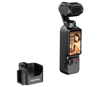 For DJI Osmo Pocket 3 HEPAIL Plastic Expansion Adapter Head Camera Fixed Bezel